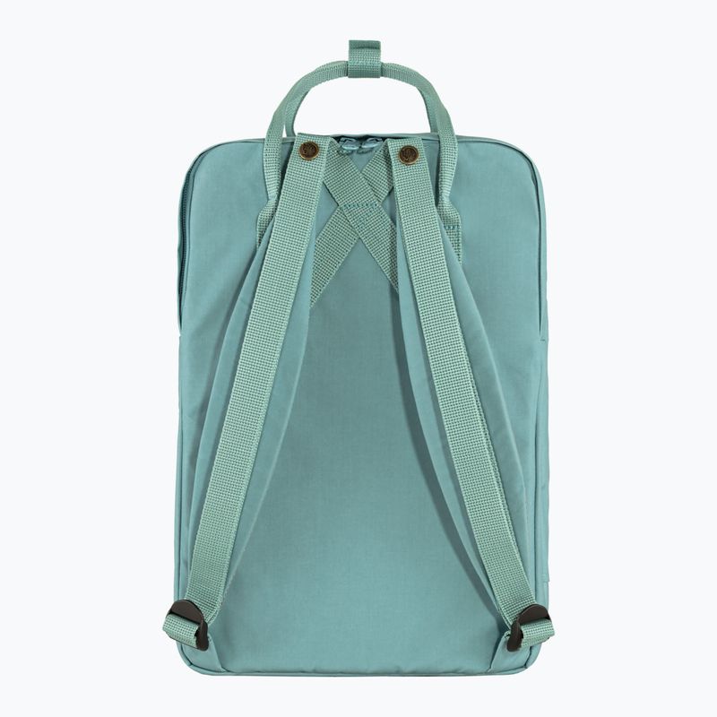 Zaino Fjällräven Kanken Laptop 15" 18 l sky blue city 3