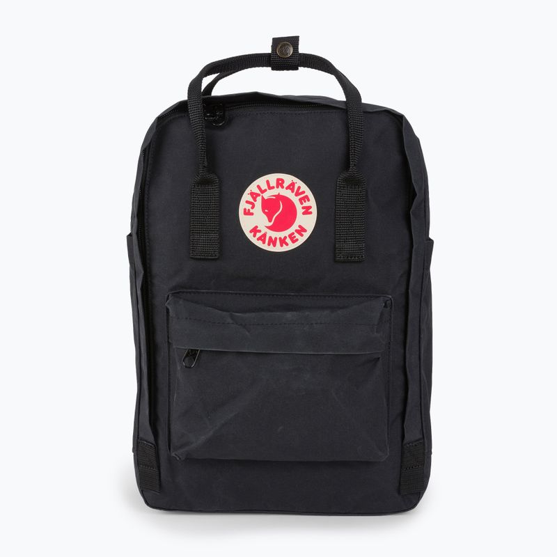 Fjällräven Kanken Laptop 15" 18 l zaino da città nero