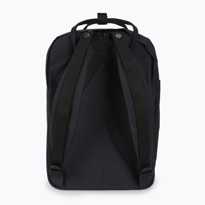 Fjällräven Kanken Laptop 15" 18 l zaino da città nero 2