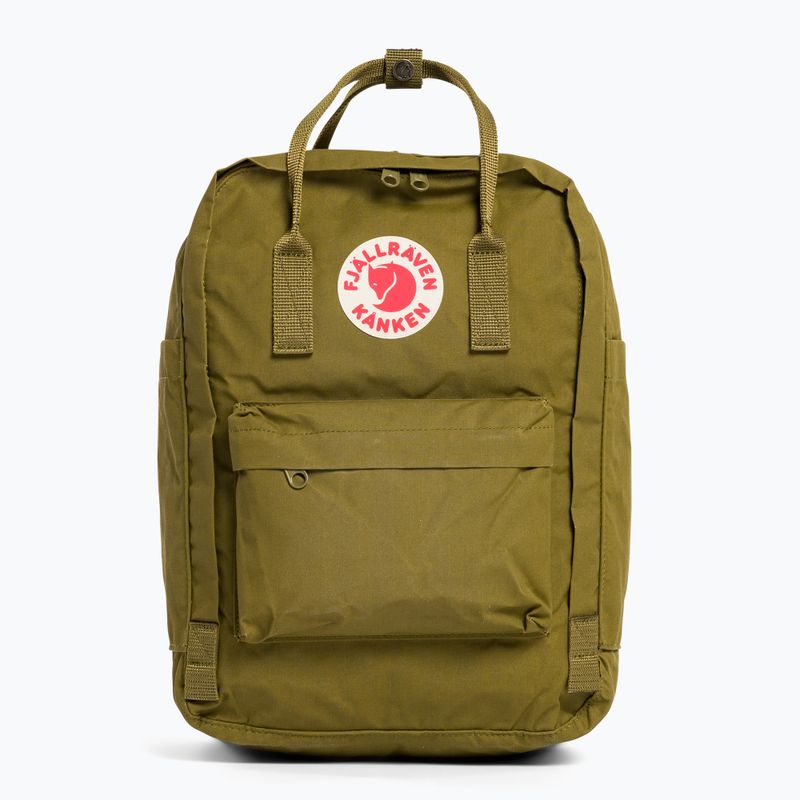 Zaino Fjällräven Kanken Laptop 15" 18 l verde fogliame