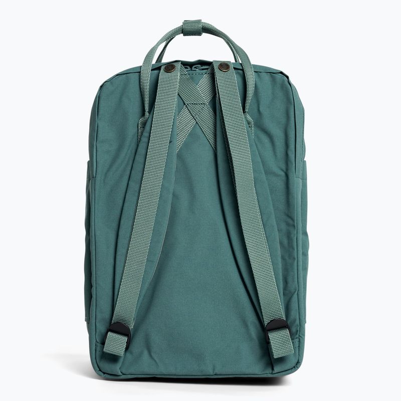 Fjällräven Kanken Laptop 15" 18 l zaino da città verde gelo 2