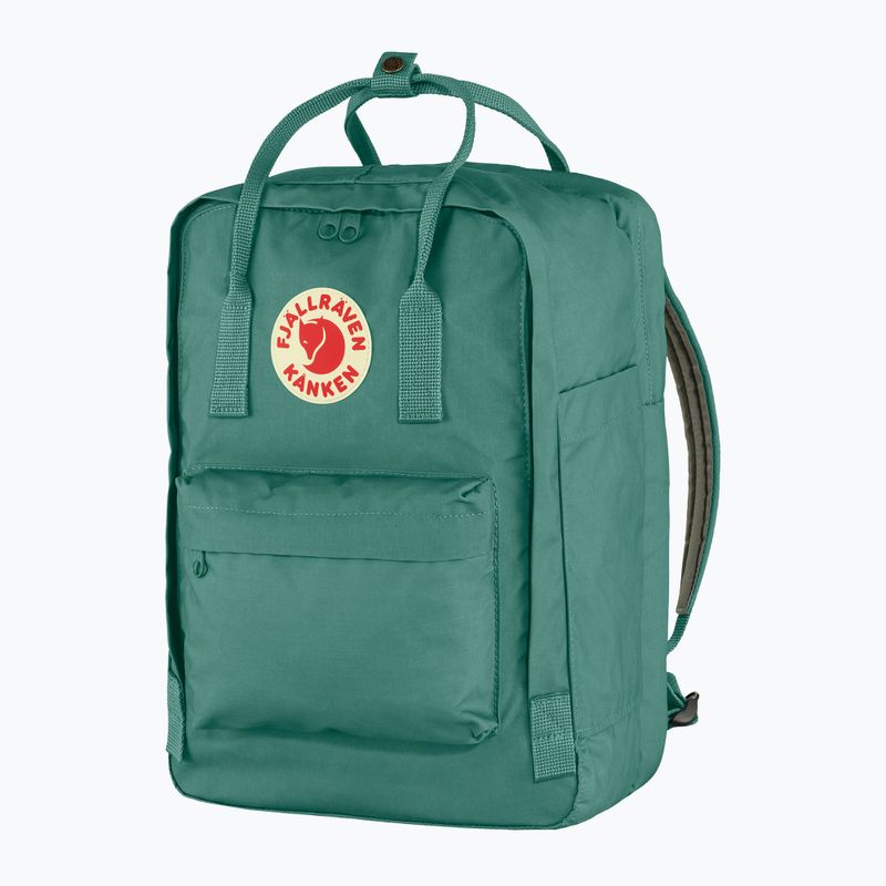 Fjällräven Kanken Laptop 15" 18 l zaino da città verde gelo 5