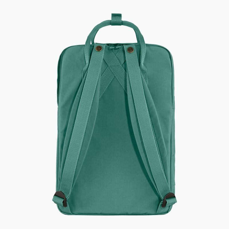 Fjällräven Kanken Laptop 15" 18 l zaino da città verde gelo 7