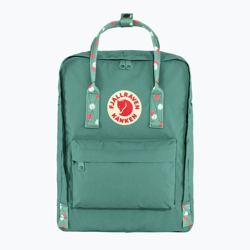 Zaino da trekking Fjällräven Kanken 16 l verde gelo/confetto