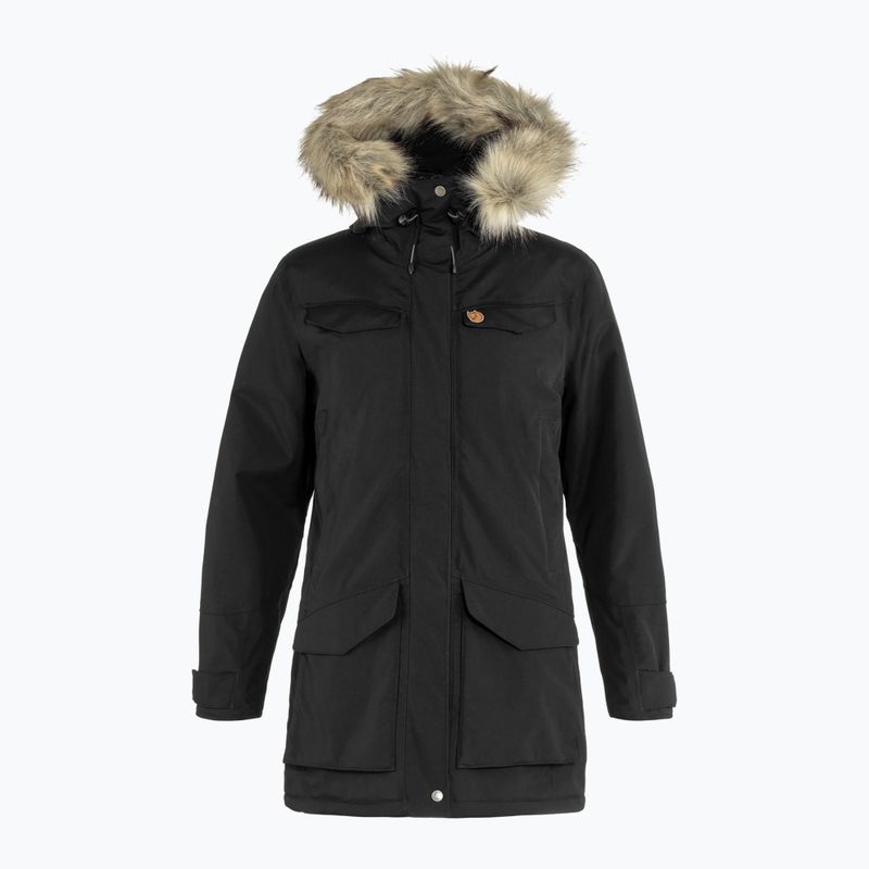 Piumino da donna Fjällräven Nuuk Parka nero