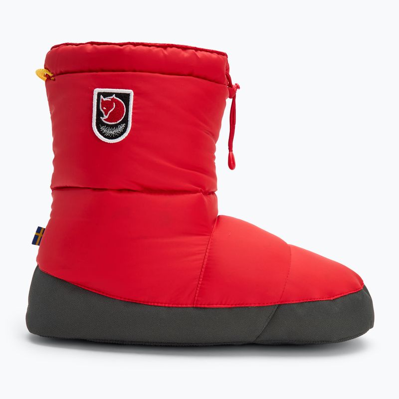 Fjällräven Expedition Down Booties rosso vero 2