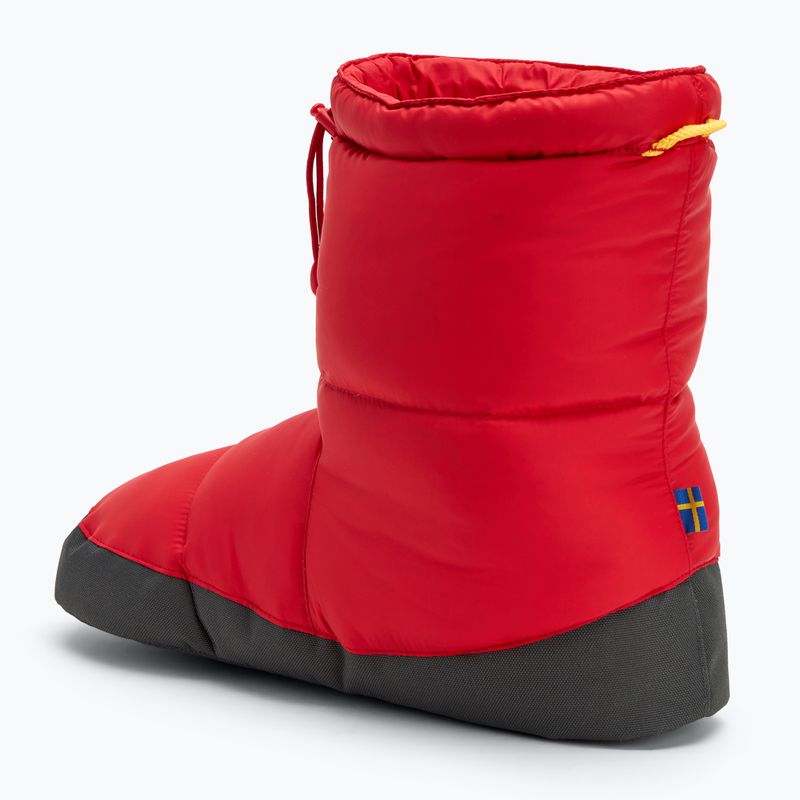 Fjällräven Expedition Down Booties rosso vero 3