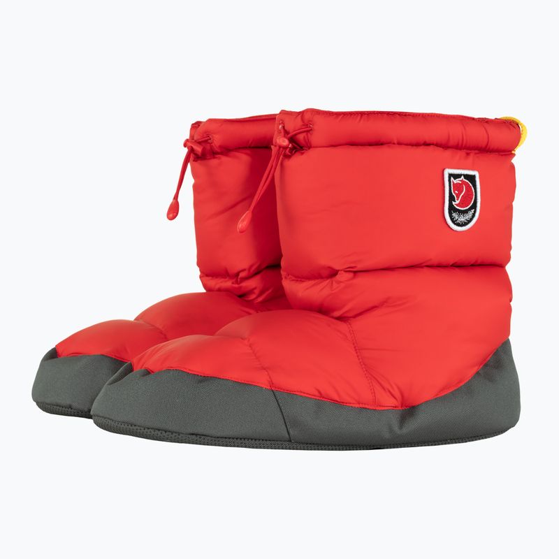 Fjällräven Expedition Down Booties rosso vero 8