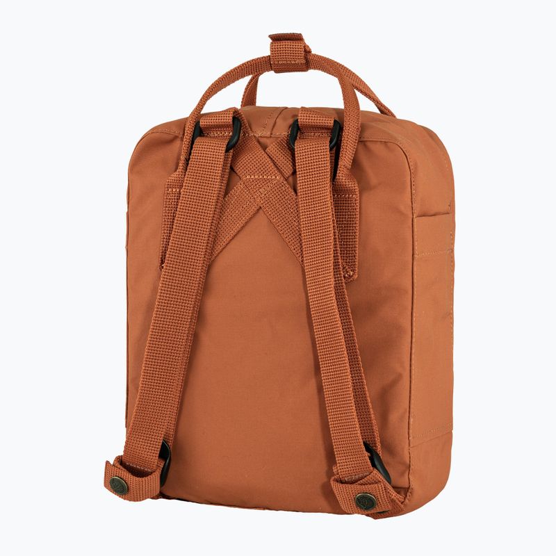 Zaino urbano Fjällräven Kanken Mini 7 l terracotta brown 4
