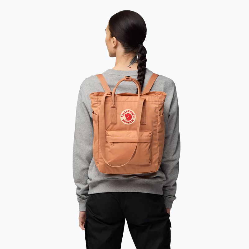 Zaino Fjällräven Kanken Totepack 14 l desert brown 8