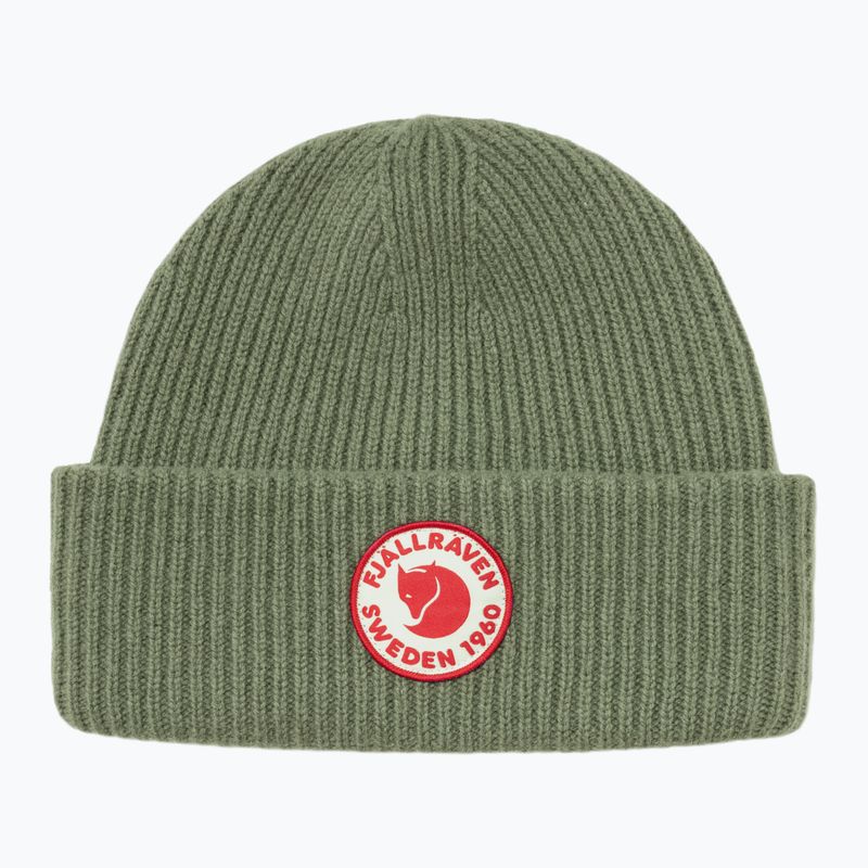 Cappello Fjällräven 1960 Logo Cappello invernale verde