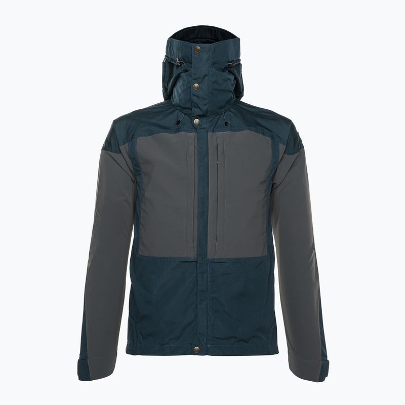 Giacca a vento da uomo Fjällräven Keb mountain blu/basalto