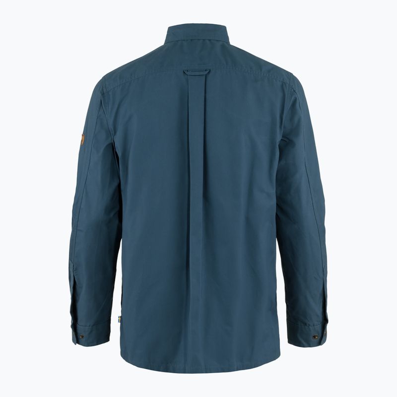 Fjällräven Singi Camicia da uomo blu indaco 2