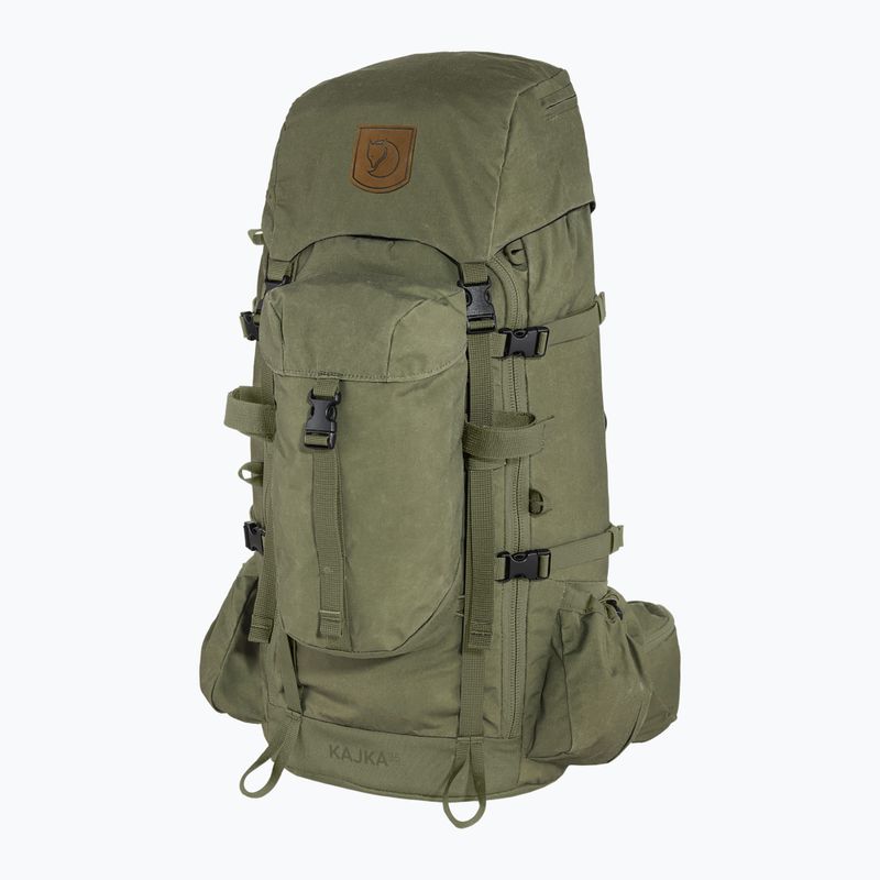 Fjällräven Kajka Zaino tasca laterale verde 5