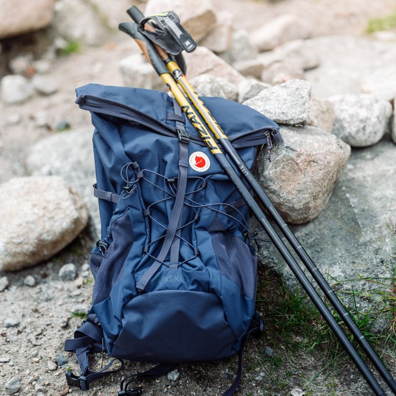 Fjällräven Abisko Hike Foldsack 24 l zaino da trekking navy 5