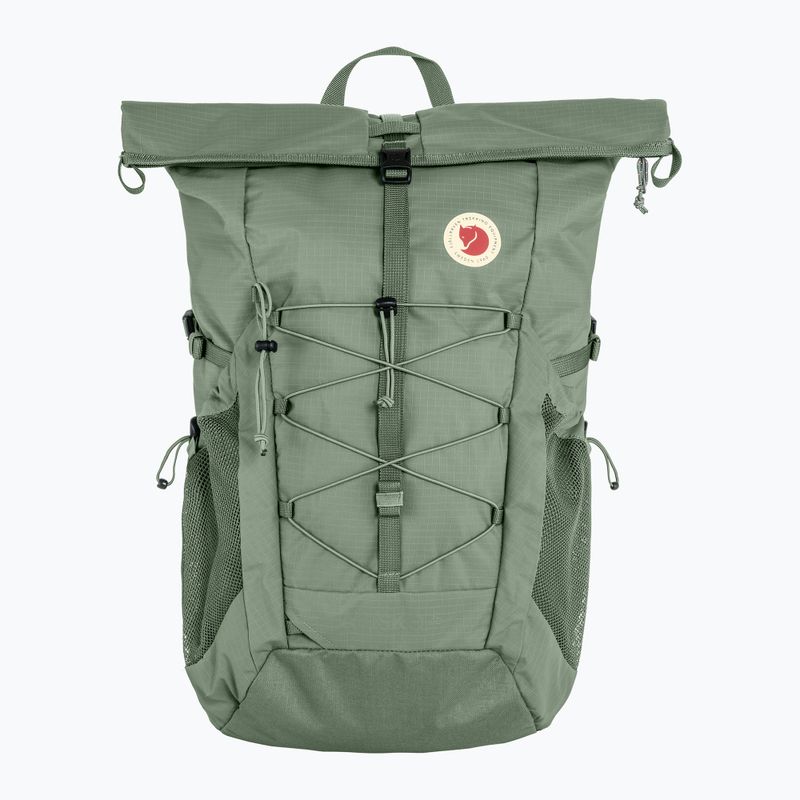 Fjällräven Abisko Hike Foldsack 24 l zaino da trekking verde patina 6