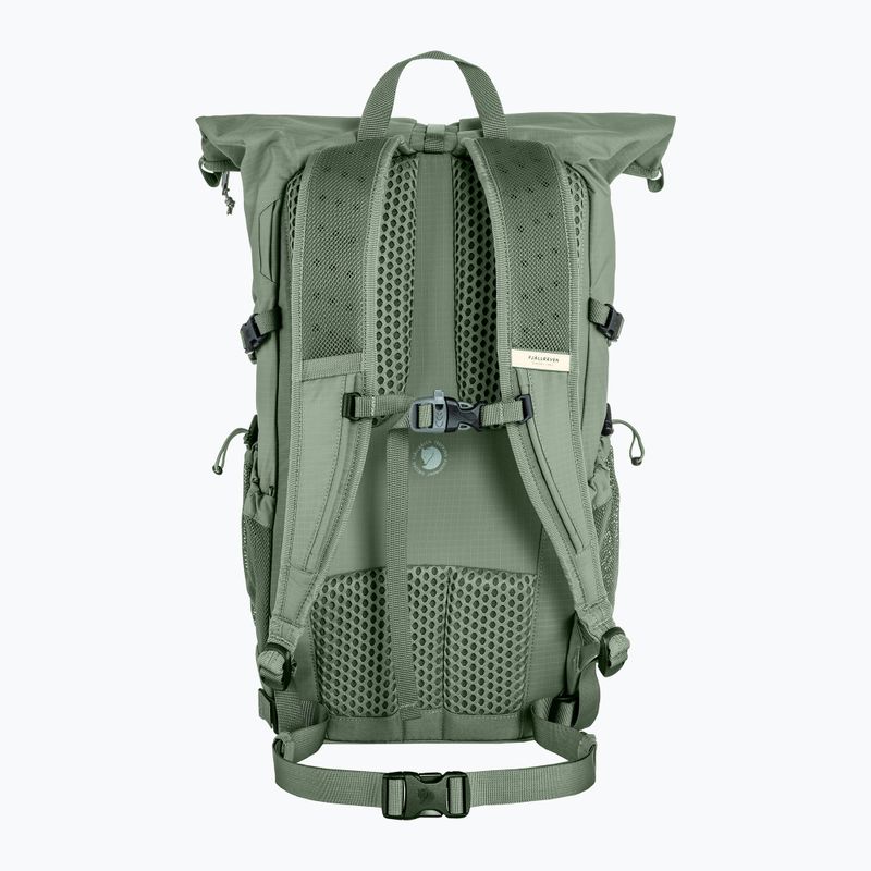 Fjällräven Abisko Hike Foldsack 24 l zaino da trekking verde patina 7