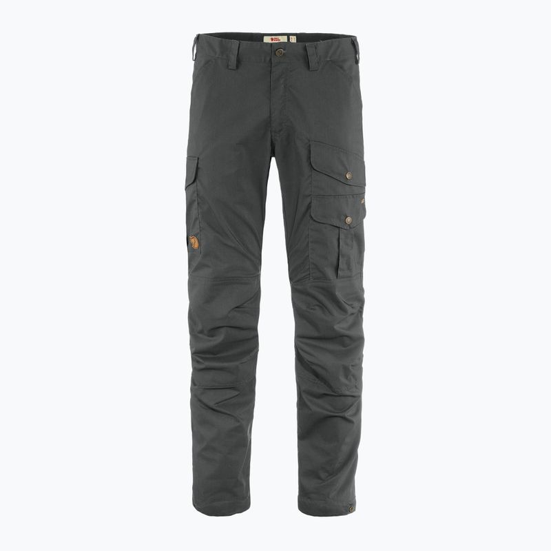 Pantaloni da trekking da uomo Fjällräven Vidda Pro Lite grigio scuro 4