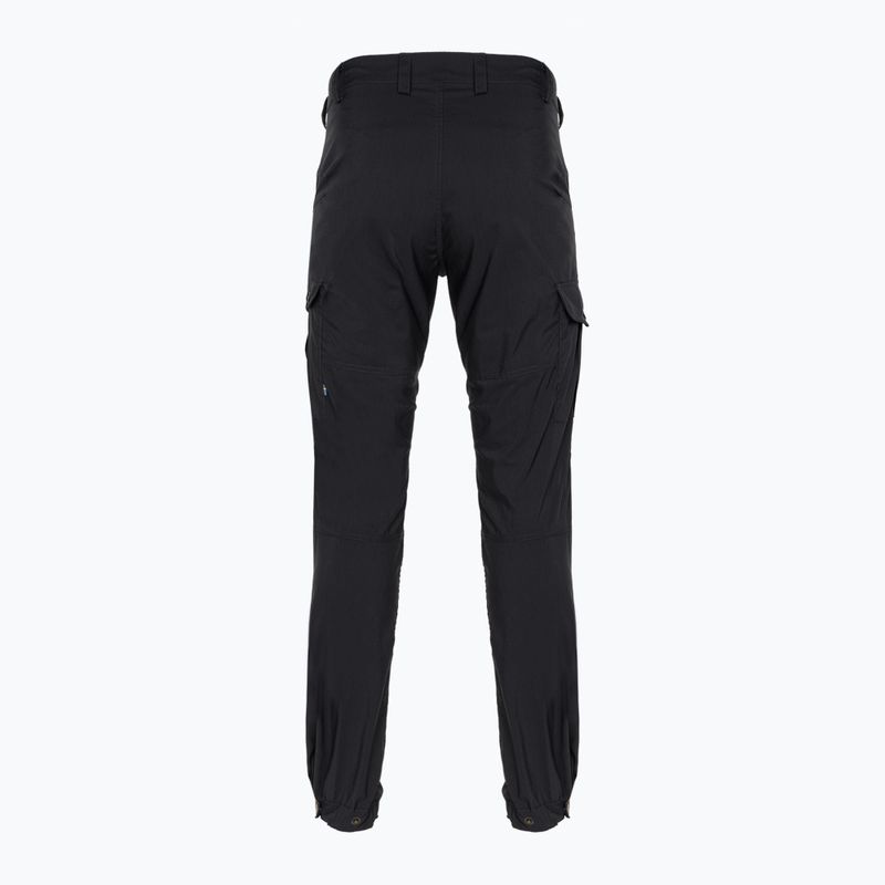 Pantaloni da trekking da uomo Fjällräven Vidda Pro Lite grigio scuro 2