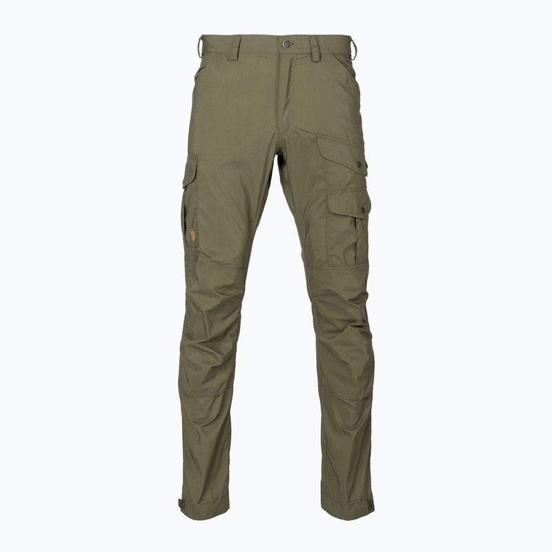 Pantaloni da trekking da uomo Fjällräven Vidda Pro Lite, verde alloro