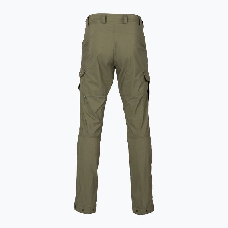 Pantaloni da trekking da uomo Fjällräven Vidda Pro Lite, verde alloro 2