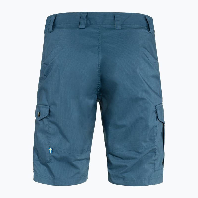 Pantaloncini da trekking da uomo Fjällräven Vidda Pro Lite blu indaco 2