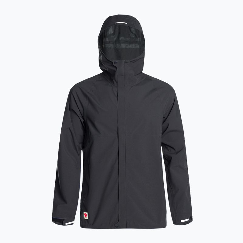 Giacca da pioggia da uomo Fjällräven HC Hydratic Trail nero 2