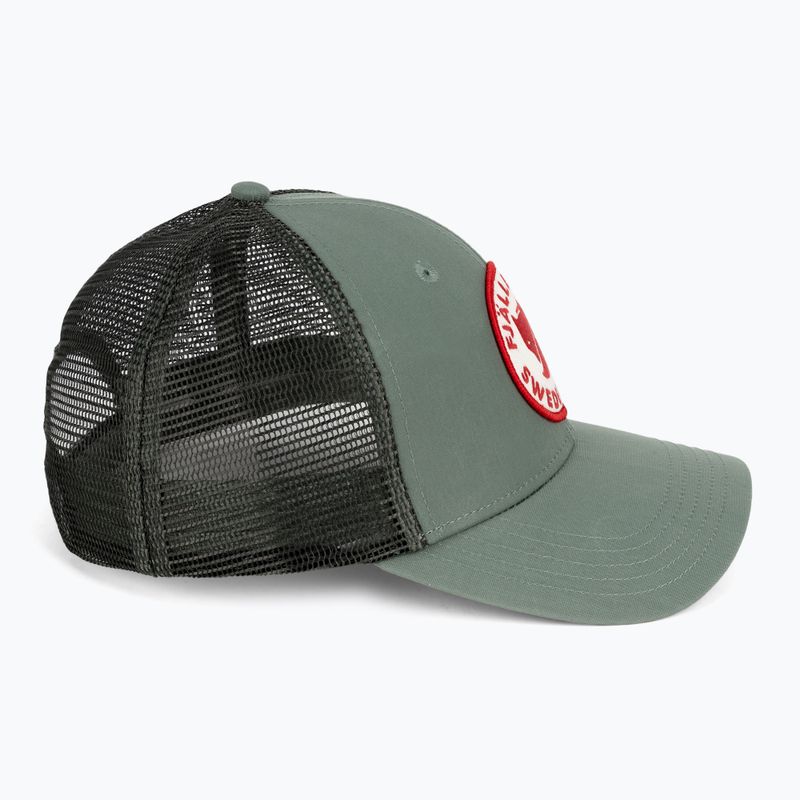 Fjällräven 1960 Logo Langtradarkeps cappellino da baseball verde patina 2