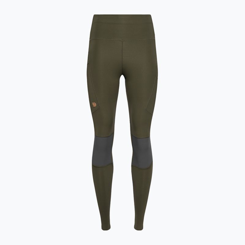 Pantaloni da trekking donna Fjällräven Abisko Trekking Tights Pro deep forest