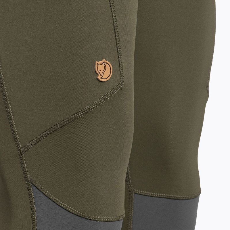 Pantaloni da trekking donna Fjällräven Abisko Trekking Tights Pro deep forest 3