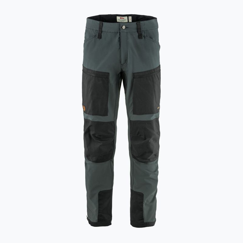 Pantaloni da trekking da uomo Fjällräven Keb Agile basalto/grigio ferro 4