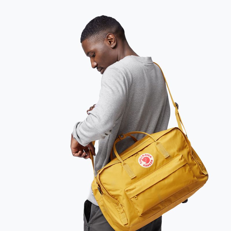 Fjällräven Kanken Weekender 160 borsa da trekking ocra 9