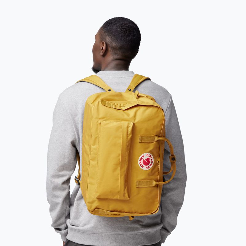 Fjällräven Kanken Weekender 160 borsa da trekking ocra 10