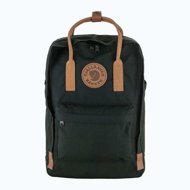 Fjällräven Kanken no. 2 Laptop 15" 18 l zaino da città nero