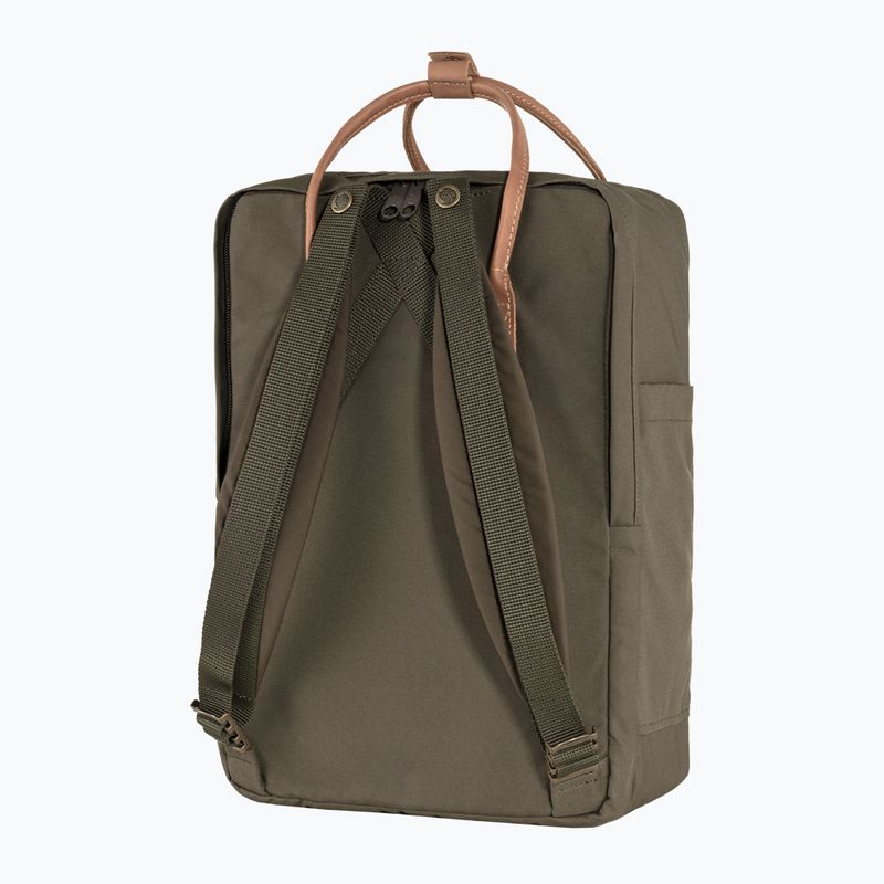 Zaino urbano Fjällräven Kanken no. 2 Laptop 15" 18 l dark olive 2