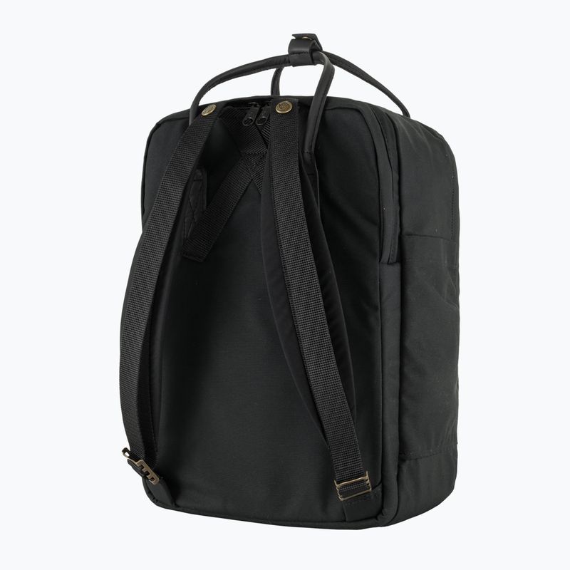 Fjällräven Kanken n. 2 Nero Zaino per laptop 15" 18 l nero 3