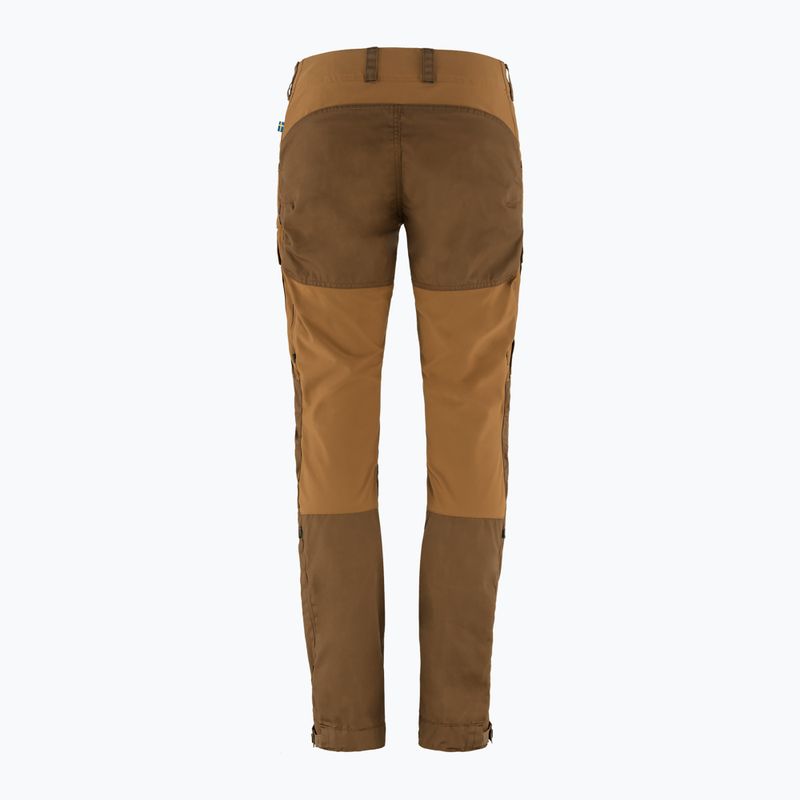 Pantaloni da trekking da donna Fjällräven Keb timber marrone/castano 2