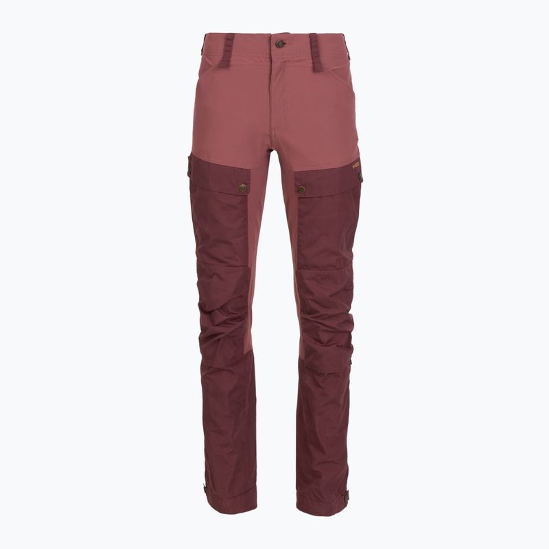 Pantaloni da trekking da donna Fjällräven Keb port/mesa viola