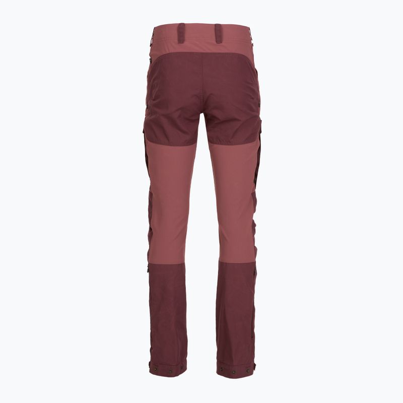 Pantaloni da trekking da donna Fjällräven Keb port/mesa viola 2