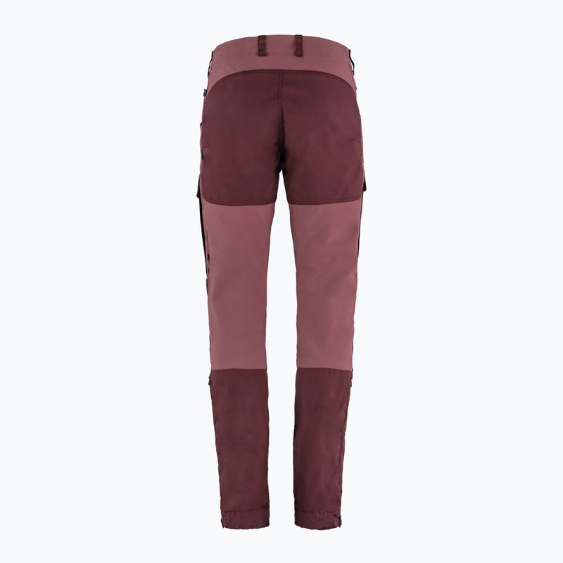 Pantaloni da trekking da donna Fjällräven Keb port/mesa viola 2