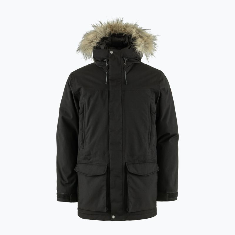 Giacca invernale da uomo Fjällräven Nuuk Lite Parka 550 nero 6