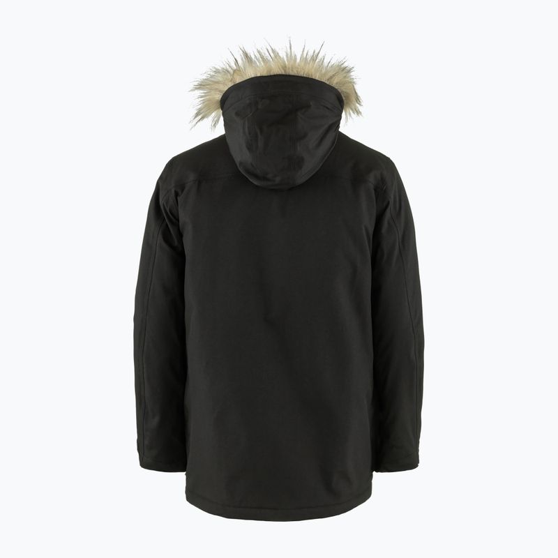 Giacca invernale da uomo Fjällräven Nuuk Lite Parka 550 nero 7