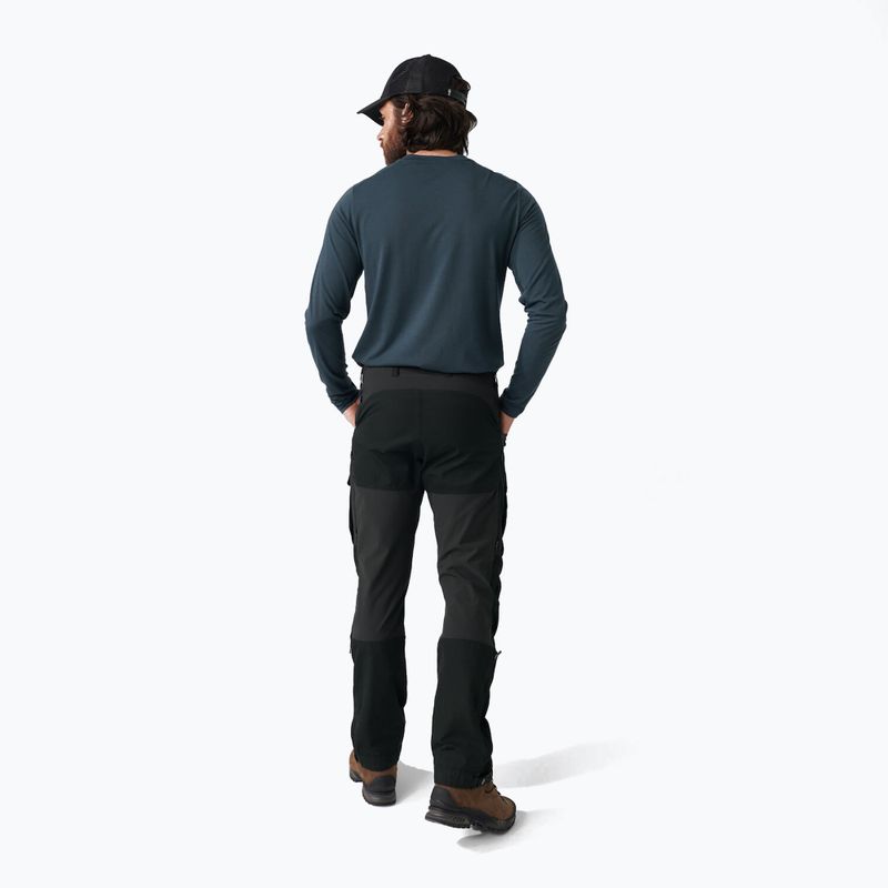 Pantaloni da trekking da uomo Fjällräven Keb Agile 550 nero 2