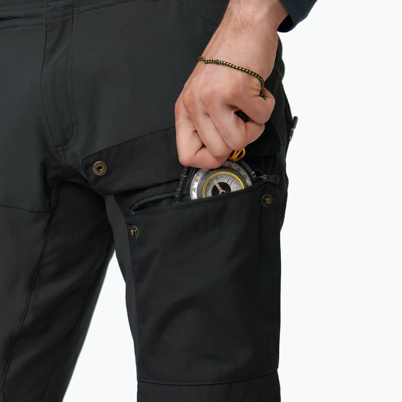 Pantaloni da trekking da uomo Fjällräven Keb Agile 550 nero 4