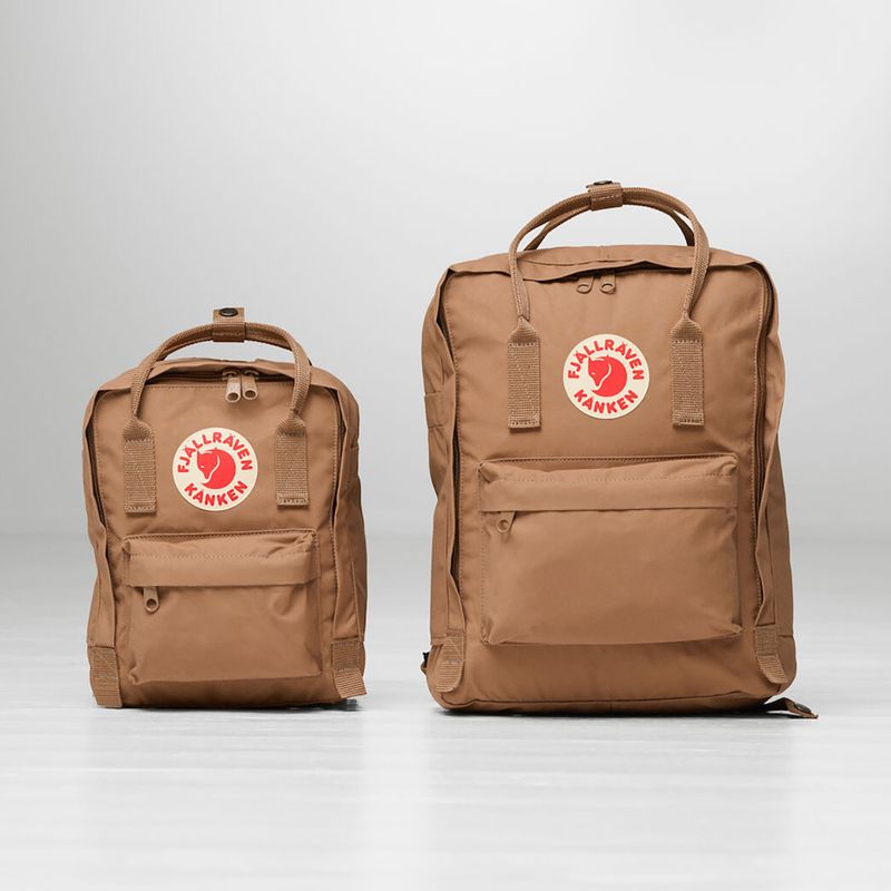 Zaino urbano Fjällräven Kanken Mini 7 l khaki dust 8