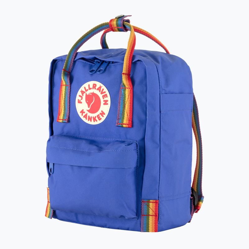 Zaino da città Fjällräven Kanken Rainbow Mini 7 l blu cobalto 2