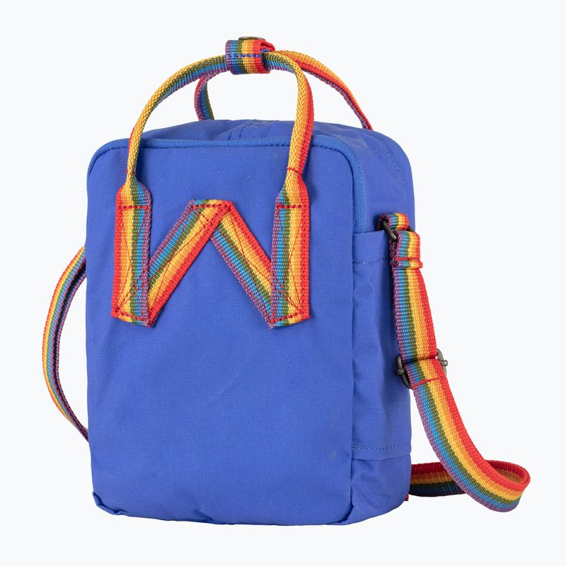 Fjällräven Kanken Rainbow Sling 2,5 l blu cobalto 3