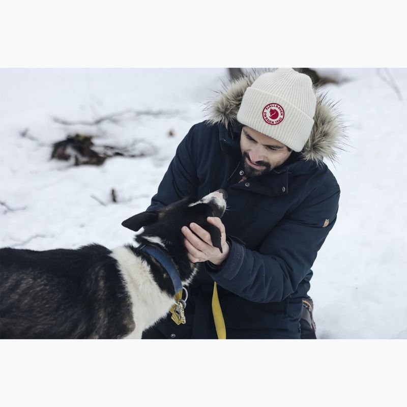 Cappello invernale Fjällräven 1960 Logo Hat bianco gesso 7