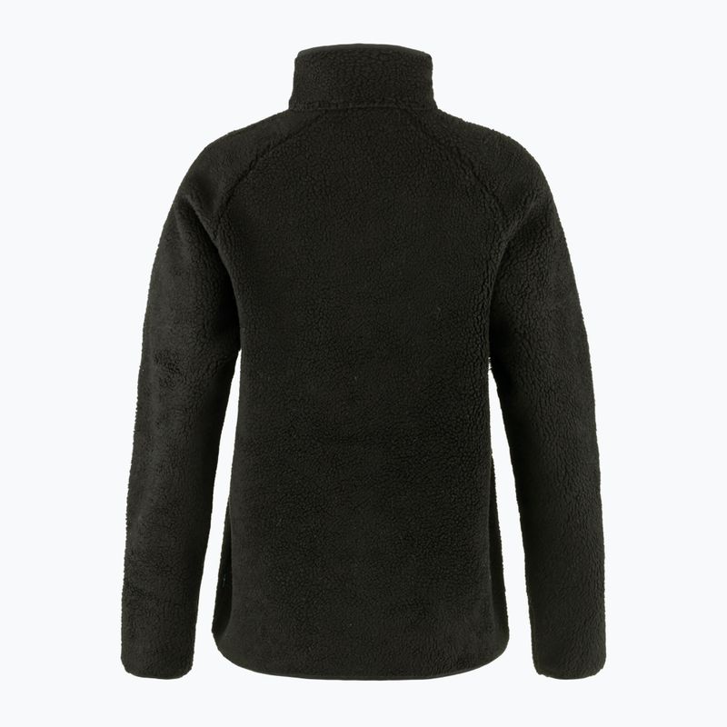 Felpa donna Fjällräven Vardag Pile black 2