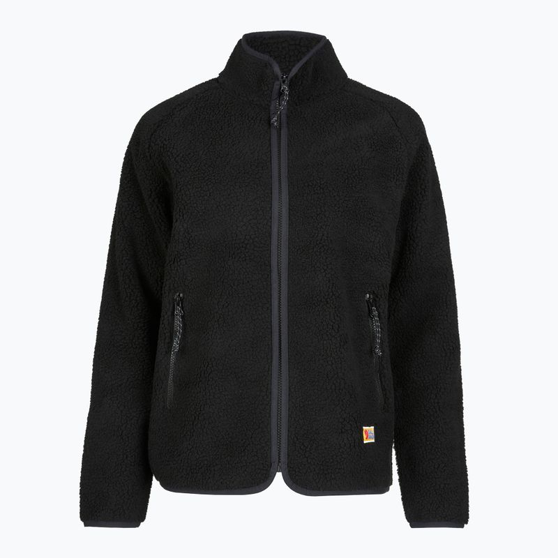 Felpa donna Fjällräven Vardag Pile black